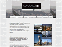 Tablet Screenshot of advocaciafff.com